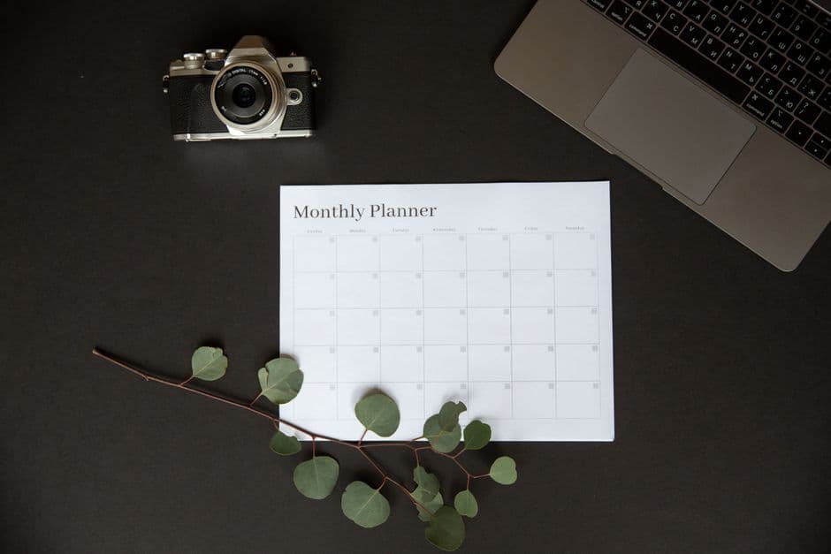 Planner for tracking goals and daily habits